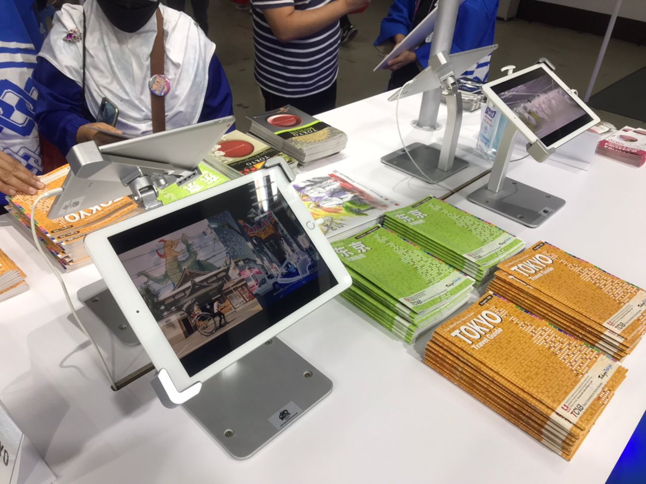 iPads with table stand